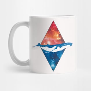 Space Time Whale Mug